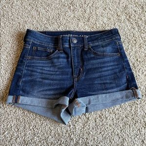 Dark Wash AE Shorts